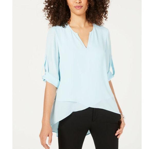 Alfani High-low Crossover Top - Picture 1 of 5